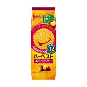 TOHATO HERVEST OSATSU BUTTER CRACKER